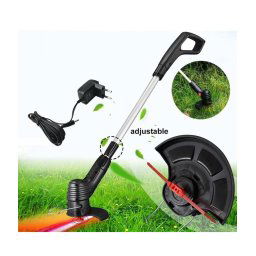 Trade Shop - Tagliaerba Tosaerba Elettrico Portatile Ricaricabile Telescopico Erba Prato 0826 -