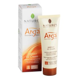 Nature'S Arga' Cc Cream Viso Medio Scura 50Ml
