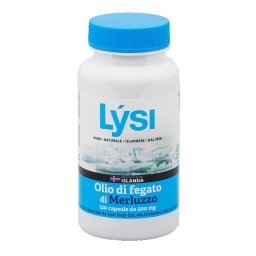 Olio di Fegato di Merluzzo dall'Islanda integratore per ossa e articolazioni 120 capsule