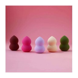 Trade Shop - 2 Pz Spugne Fondotinta Correttore Sfumature Make Up Spugnette Conturing Beauty -