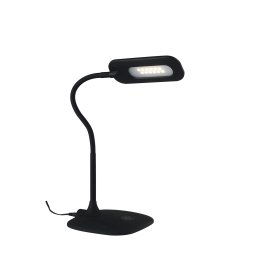 Lampada Da Lettura Led Nera Con Braccio Orientabile 4,8W 700Lm 4000K Dimmerabile 16X16X53,5Cm