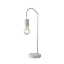 Lampada da tavolo Bianca 1Xe27 17X48Cm