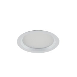 Incasso LED bianco in acrilico e alluminio 7w 420lm cct ip40 9,5x9,5x5,6cm