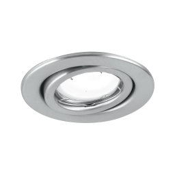 Incasso LED orientabile nikel 1xgu10 6w 413lm 3000k 10x8,5cm