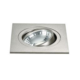Incasso LED nichel in alluminio 7w 650lm 4000k 9x9x5,7cm