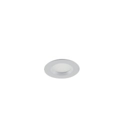 Incasso LED bianco in acrilico e alluminio 20w 1480lm cct ip40 19x19x5,6cm