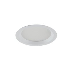 Incasso LED bianco in acrilico e alluminio 30w 2140lm cct ip40 23x23x5,6cm
