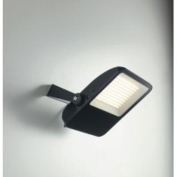 Proiettore LED nero in alluminio 100w 12000lm 4000k ip65 31,5x27,2x6cm