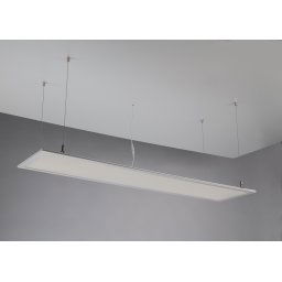 Pannello LED bianco in acrilico e alluminio 40w 4000lm 4000k 29,5x119,5x0,9cm