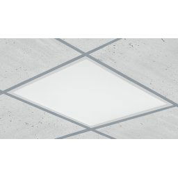 Pannello LED bianco in acrilico e alluminio 40w 4510lm 4000k 59,5x59,5x3,5cm