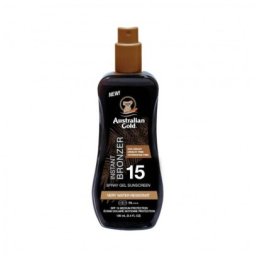 Australian Gold Spray Solare Gel Con Instant Bronzer Spf 15