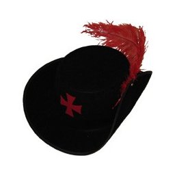 Cappello Moschettiere Nero