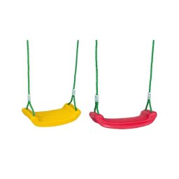 Trade Shop - Seduta Per Altalena 43x17x9 Cm Con Corda Gioco Bambini Giardino Esterno 3177274 -