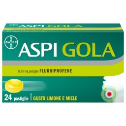 Aspi Gola caramelle antinfiammatorio gola e mal di gola 24 pastiglie