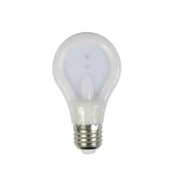 Trade Shop - Lampadina Led Slim Piatta 12w E27 Luce 6500k 3000k 4000k Illuminazione Casa A90 - -bianco Naturale -