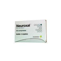 Neuroxal 600 mg Retard Acido α-Lipoico integratore per il benesssere fisico e mentale 30 compresse