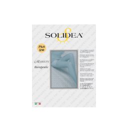 Solidea collant Marilyn cl1 plus punta aperta natur ML