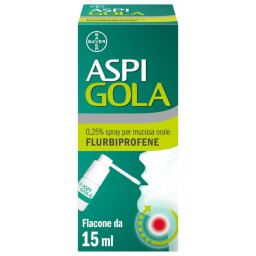 Aspi Gola spray per mal di gola con flurbiprofene 15 ml