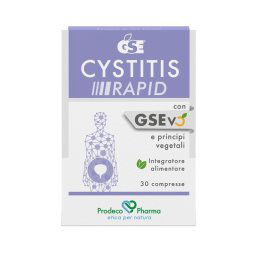 Gse Cystitis Rapid integratore per le vie urinarie 30 compresse