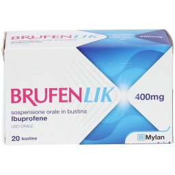 Brufenlik 400 mg per dolori e febbre 20 bustine