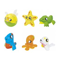 ANIMALETTI GONFIABILI ANIMALI ASSORTITI GIOCHI BAMBINI +2 ANNI 58590