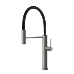 Gessi GESSI 316 Semiprofessionale Brass Brushed PVD - 60010#727 Miscelatore Lavello | Ottone spazzolato, Leva ergonomica, Design professionale