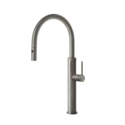 Gessi GESSI 316 Due Getti Brass Brushed PVD - 60026#727 Miscelatore Lavello | Canna girevole, Due getti acqua, Finitura Brass Brushed PVD