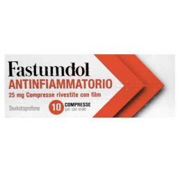 Fastumdol antinfiammatorio 25 mg - 10 compresse rivestite con film