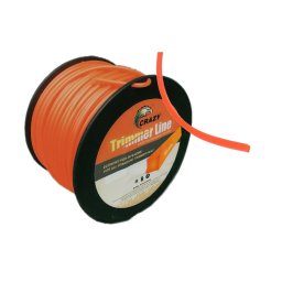 Trade Shop - Filo Decespugliatore Quadrato 2.4 Mm Bobina 100 Mt Metri Tagliaerba Cavo Matassa -