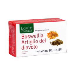Boswellia Artiglio Diavolo Vitamine B2 B6 B9 60 Capsule