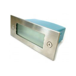Trade Shop - Segna Passi Segnapasso Calpestabile Ip44 A Led 3w Faretto Faro A Muro Parete -