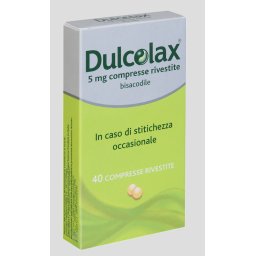 DULCOLAX 40 COMPRESSE RIV 5MG