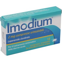 IMODIUM*12CPR OROSOL 2MG GMM