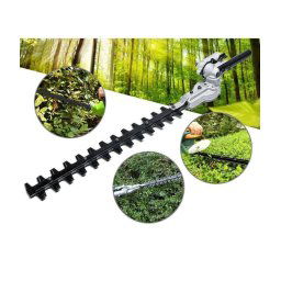 Trade Shop - Adattatore Da Decespugliatore A Tagliasiepi 26mm 9 Denti Accessorio Regolabile -