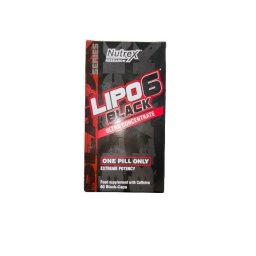 Lipo-6 Black Ultra Concentrate Extreme Potency (60 black caps)