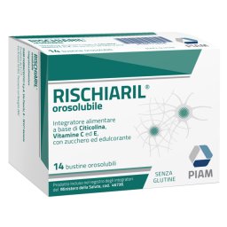 Rischiaril 14 BUSTINE integratore per memoria e concentrazione di PIAM FARMACEUTICI SPA