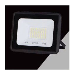Trade Shop - Faretto Led Faro 50 Watt 4500 Lm Ip65 Nero Luce Calda Fredda Naturale Ek02-50w-n -
