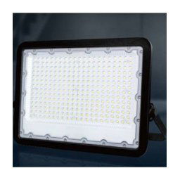 Trade Shop - Faro Led 200 W Ultra Slim Esterno Nero Ip65 Luce Fredda Naturale Calda Fs200w-n -
