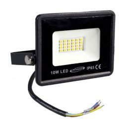 Trade Shop - Faro Led Ultra Slim Proiettore Luce 4000k 6500k 3000k Scocca Nera 10watt F10w-n1 -