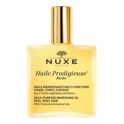 NUXE Huile Prodigieuse Riche 100ml Olio Secco Nutriente Viso Corpo Capelli