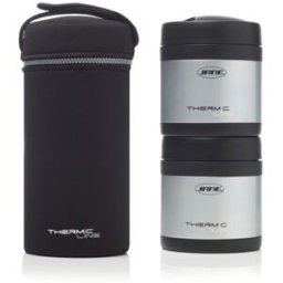 JANE Set 2 Thermos Per Alimenti Solidi Janè Nero