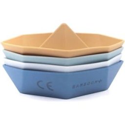 Barchette Per Bagnetto Bamboom In Silicone Blu