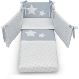 Set Piumone Luce Contact Azzurra Design Bianco/Grigio