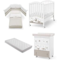 Cameretta Erbesi Mirtillo Bianco/tortora