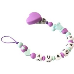 Catenella Portaciuccio Babyjart Nome Personalizzato Bimba