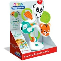 Gioco Per Seggiolone Clementoni Round & Round Animals