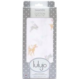 Copertina Swaddle 120 x 120 cm Lulujo Baby Cerbiatti