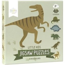 5 Mini Puzzle A Little Lovely Company Dinosauri