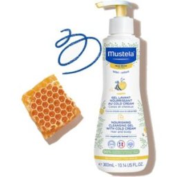 Detergente Nutriente Alla Cold Cream Mustela 300 ml