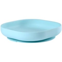 Béaba Piatto Con Ventosa In Silicone Bèaba Azzurro